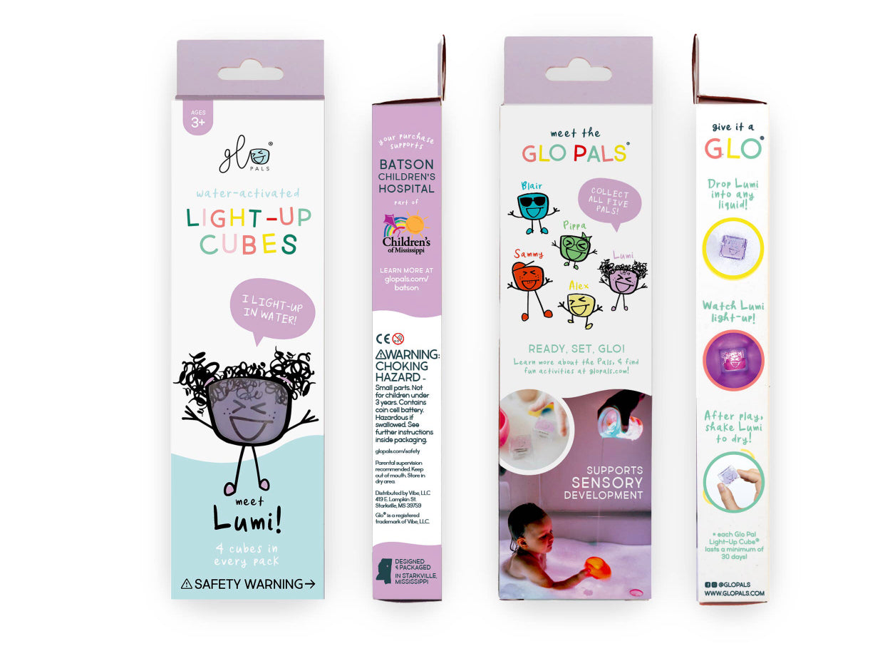 Lumi - Glo Pals Light-Up Cubes