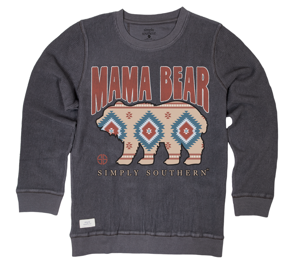 Simply Southern Crew Mama Bear Long Sleeve Sweatshirt