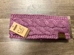 C.C. Beanie Adult Cable Knit Headband
