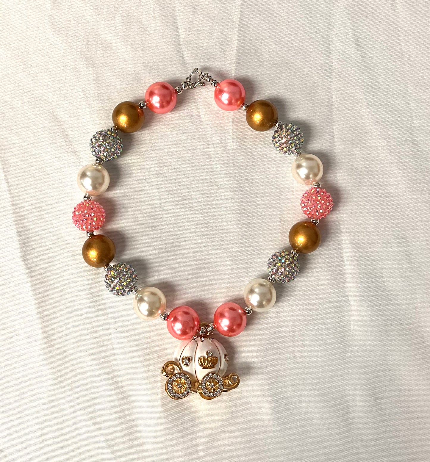 Chunky Bead Kid’s Cinderella Necklace