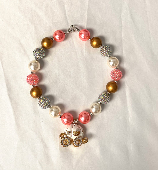 Chunky Bead Kid’s Cinderella Necklace