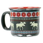 Moose Fair Isle Mug