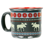 Moose Fair Isle Mug