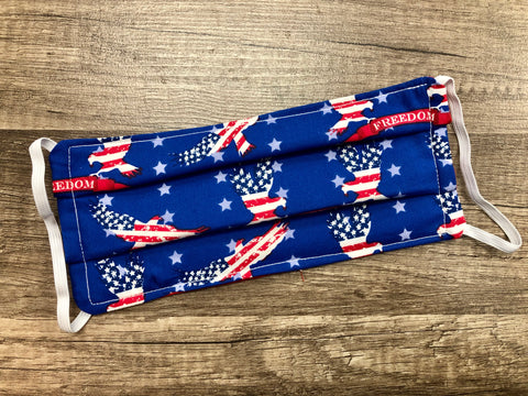 Adult Mask - United, Liberty, Freedom Eagles