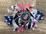 Patriotic mouse bow