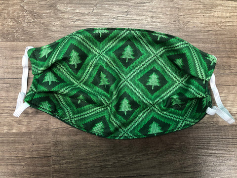 Christmas Tree Sweater Mask