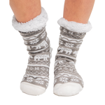 Nordic Bear Plush Sock