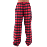 Moose Plaid Unisex PJ Pant