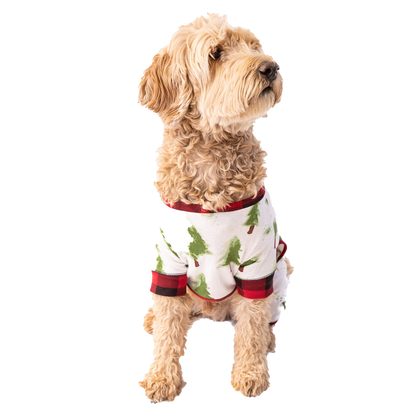 Evergreen Plaid Dog Flapjack