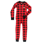 Plaid Bear Cheeks Kid Flapjack