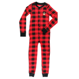 Plaid Bear Cheeks Kid Flapjack