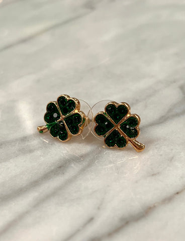 4 Leaf Clover Studs