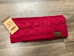 C.C. Beanie Adult Cable Knit Headband