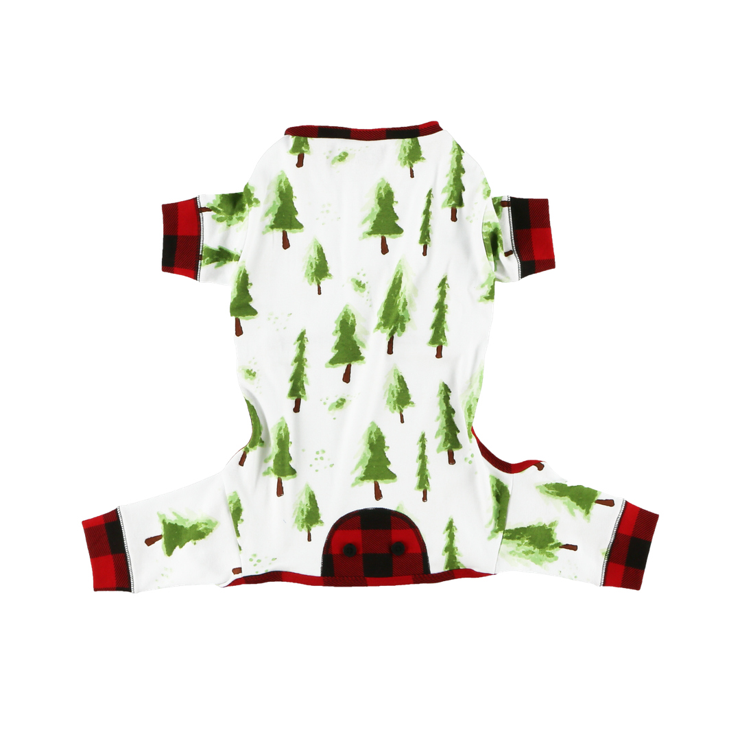 Evergreen Plaid Dog Flapjack