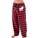 Moose Plaid Unisex PJ Pant