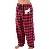 Moose Plaid Unisex PJ Pant