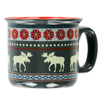 Moose Fair Isle Mug
