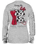 Simply Southern Long Sleeve Scrub Life T-Shirt