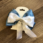Blue Dress Belle Inspired Bow