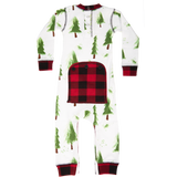 Evergreen Plaid Infant Flapjack