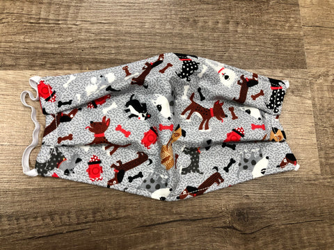 Dog Print Mask