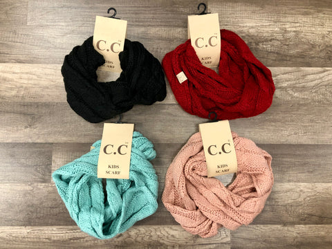 C.C. Beanie Kids Knit Infinity Scarf