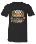 Sassy Frass “Fall Jeep” V-Neck Tee