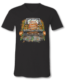 Sassy Frass “Fall Jeep” V-Neck Tee