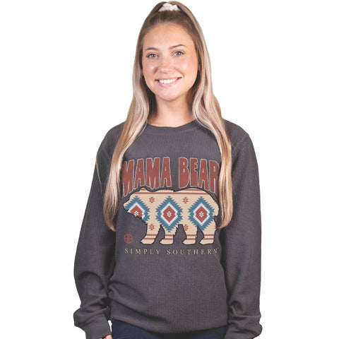 Simply Southern Crew Mama Bear Long Sleeve Sweatshirt