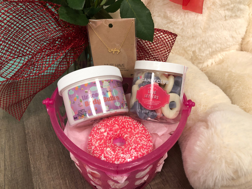 For HIM Surprise Valentine's Gift Basket – Keffalas Designs