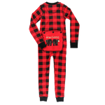 Plaid Bear Cheeks Kid Flapjack