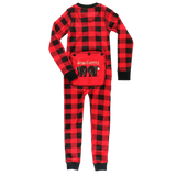 Plaid Bear Cheeks Kid Flapjack