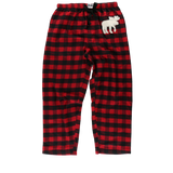 Moose Plaid Unisex PJ Pant