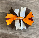 Thanksgiving Turkey Bow
