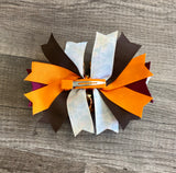 Thanksgiving Turkey Bow