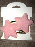 Glitter Valentine’s Hair Clips