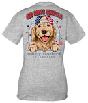 Simply Southern God Bless America Pup Shirt