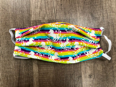 Rainbow Unicorns Mask