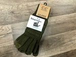 C.C. Beanie Adult Knit Gloves with SmartTips Technolog