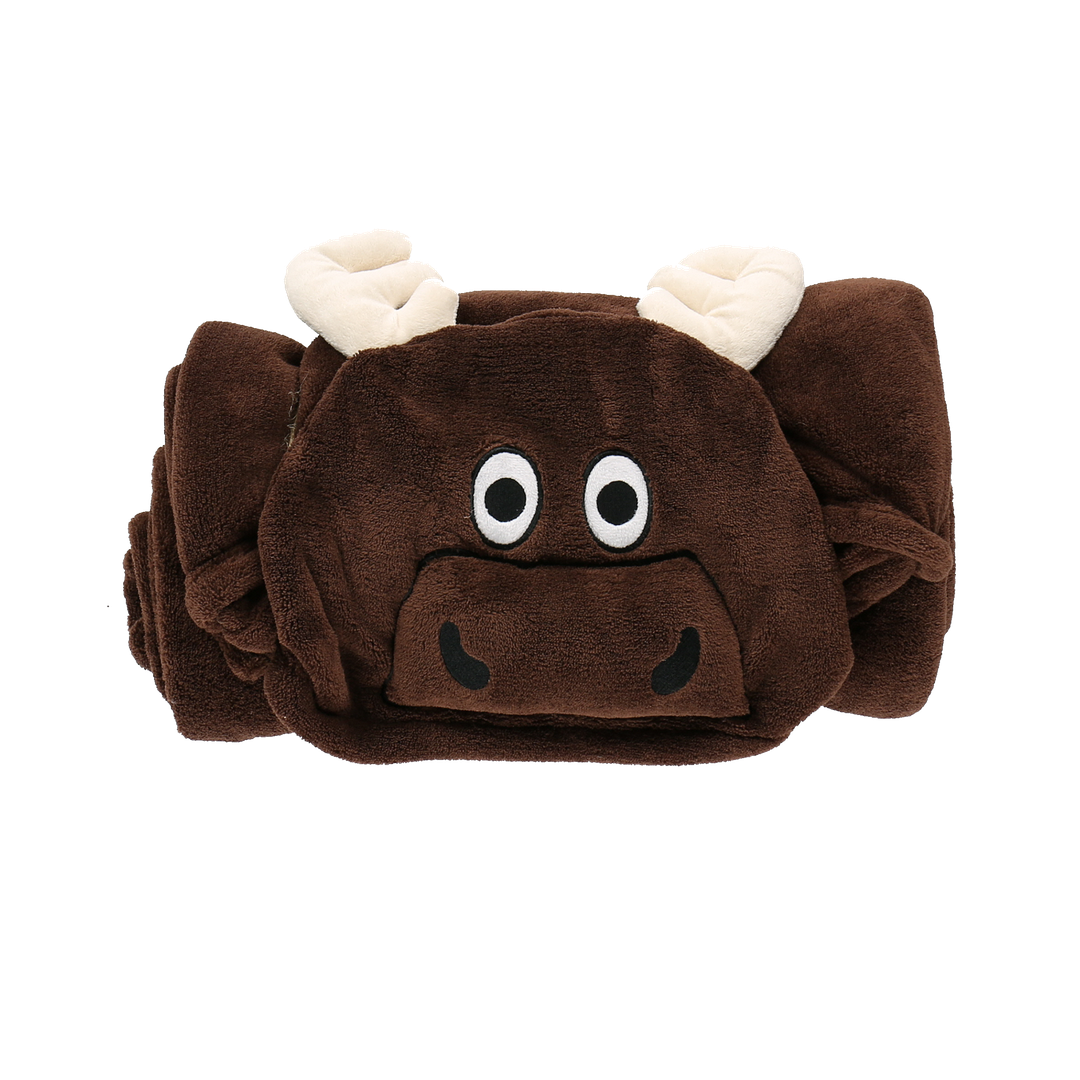 Moose Critter Blanket