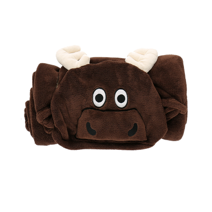 Moose Critter Blanket