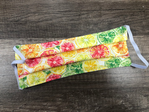 Adult Mask - Citrus Sunshine