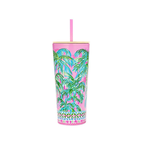 Lilly Pulitzer Tumbler with Straw, Suite Views