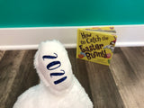 Personalized Easter Bunny with Book