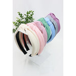 Solid Waffle Center Knotted Headband