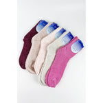 SOLID COLOR COZY FUZZY WINTER SOCKS