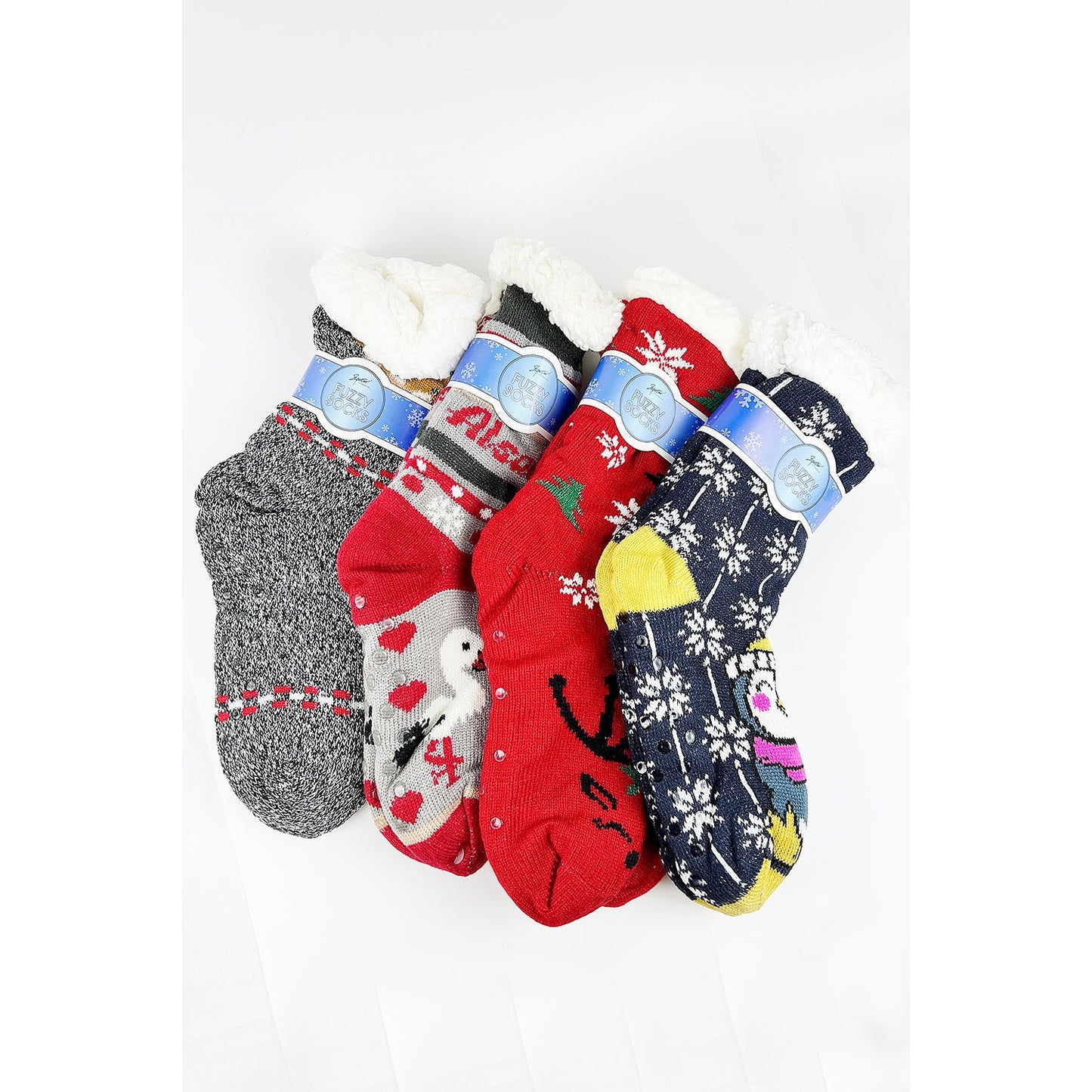 THICK ASSORTED CHRISTMAS SOCKS